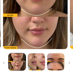 Dr. Fluxon™ Gua Sha Facial Sculpting Brush | Lymphatic Drainage Jawline Definer & Ergonomic Foundation Brush for a Snatched Face