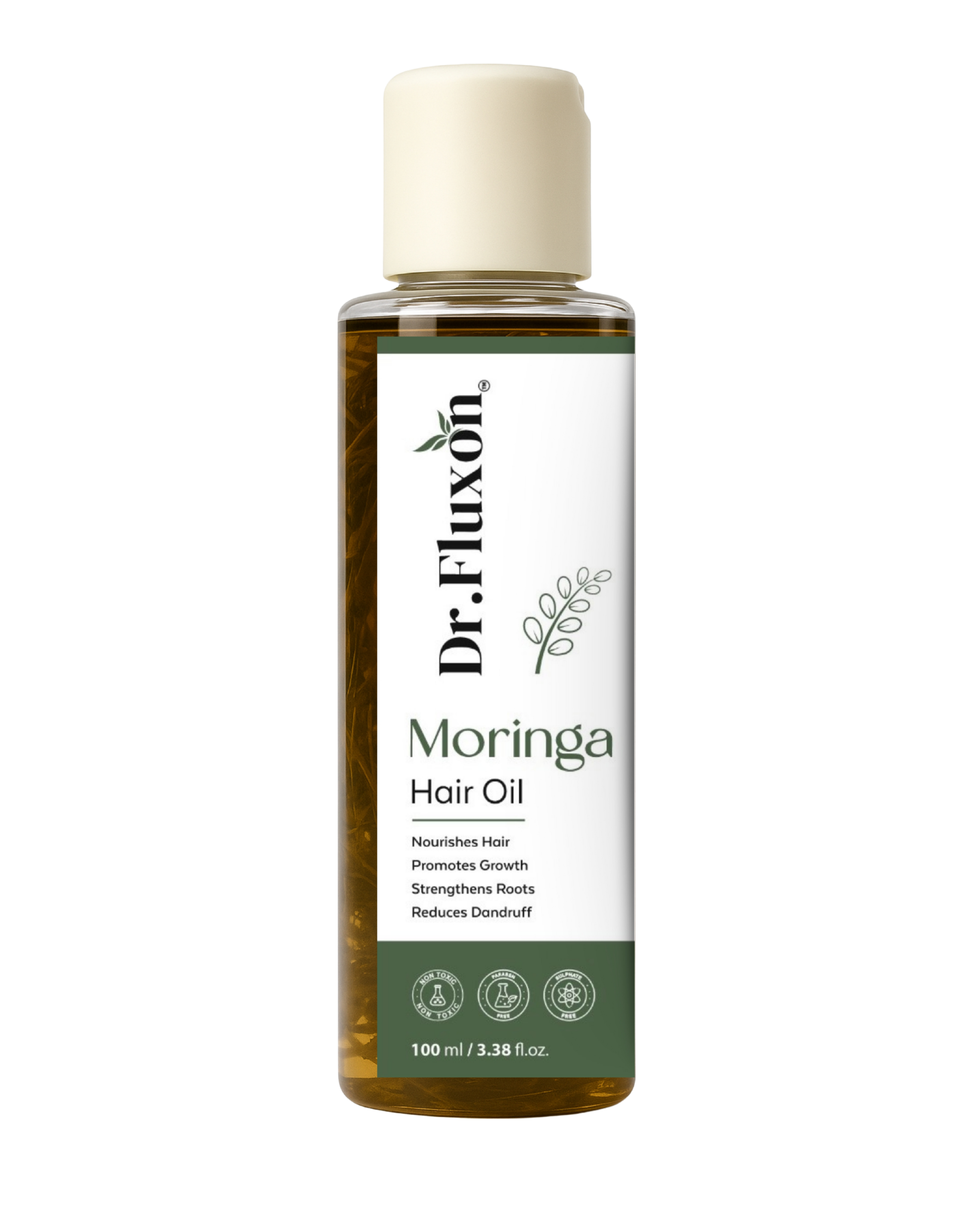 Dr. Fluxon Moringa Hair Oil – Natural Hair Growth & Nourishment