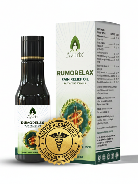 Rumorelax Pain Relief Oil – Fast Acting Herbal Oil for Joint, Muscle & Back Pain