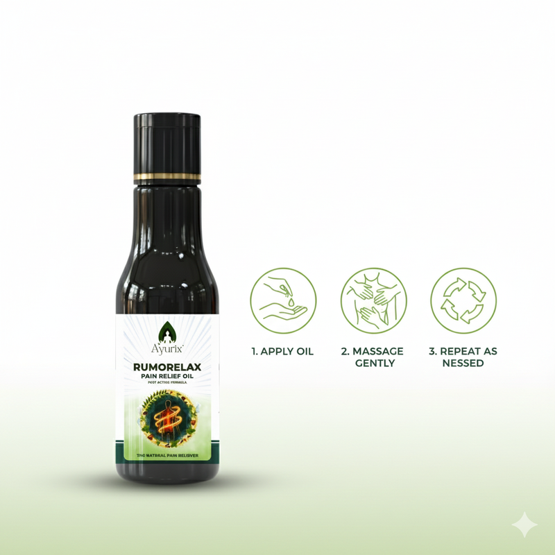 Rumorelax Pain Relief Oil – Fast Acting Herbal Oil for Joint, Muscle & Back Pain