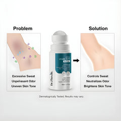 Dr. Fluxon Advance Under Arm Roll-on - 3% AHA & 1% BHA for Brightening & Odor Control (50ml)