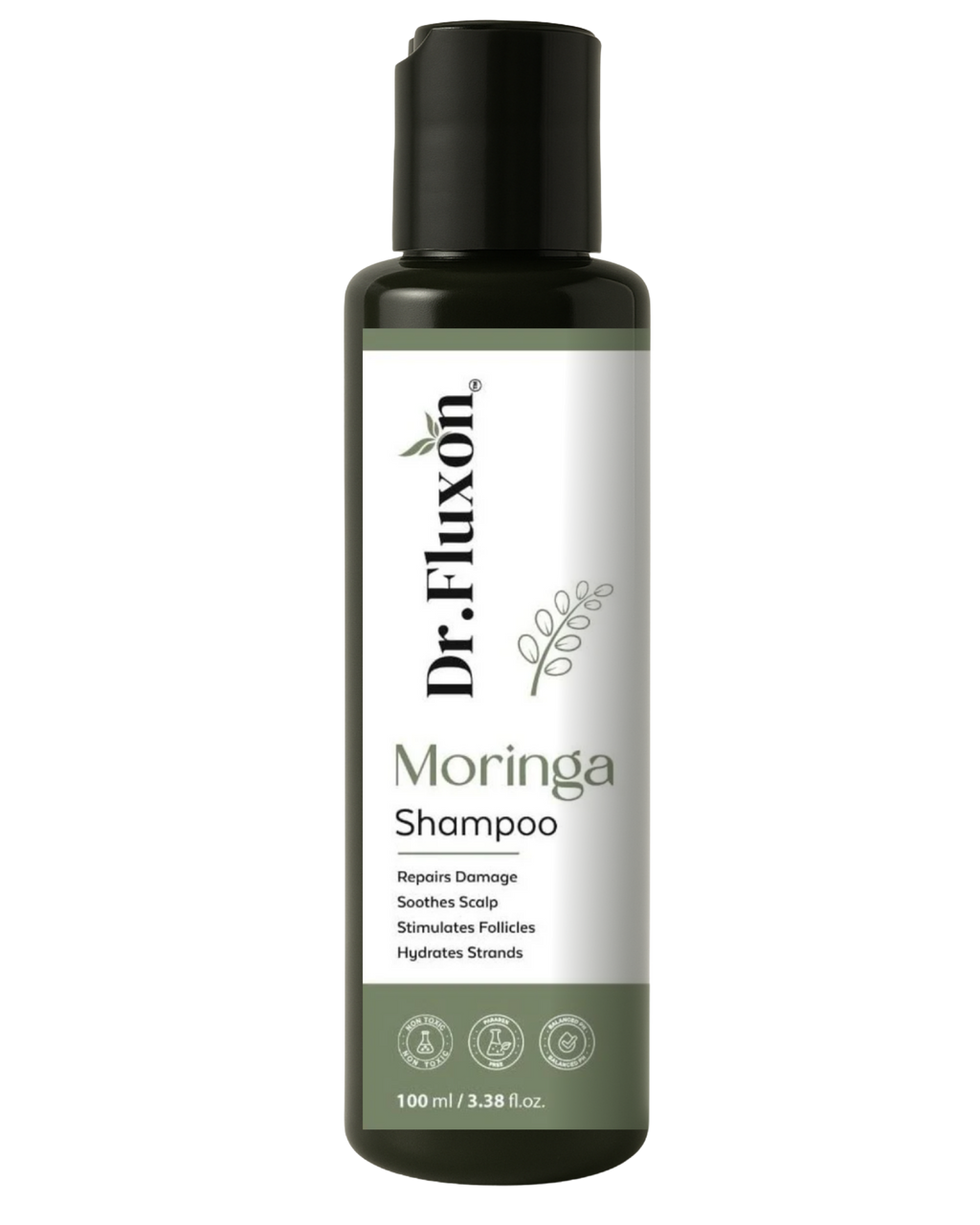Dr. Fluxon Moringa Shampoo with Rosemary – For Hair Repair & Scalp Care