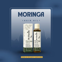 Dr. Fluxon Moringa Hair Oil – Pure Growth & Dandruff Control Formula (100ml)