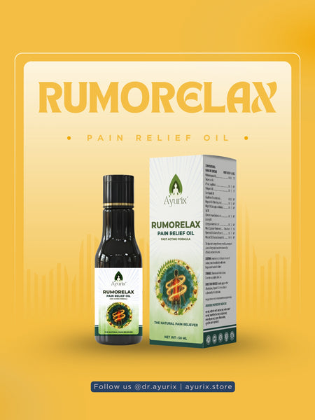 Rumorelax Pain Relief Oil – Fast Acting Herbal Oil for Joint, Muscle & Back Pain