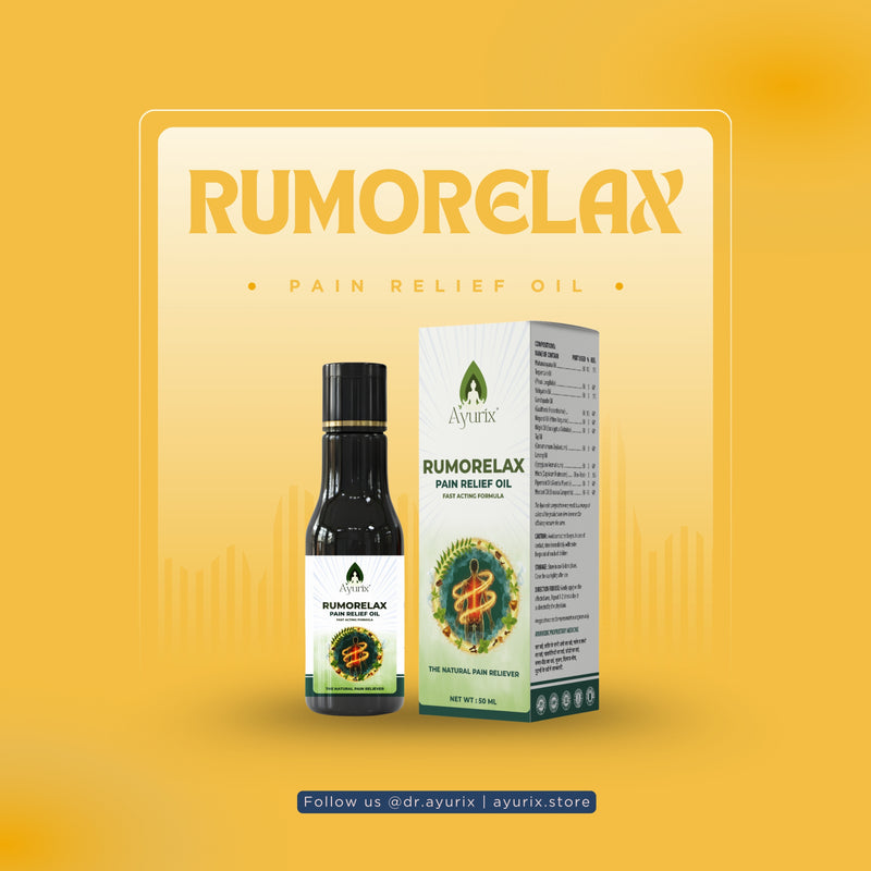 Rumorelax Pain Relief Oil – Fast Acting Herbal Oil for Joint, Muscle & Back Pain